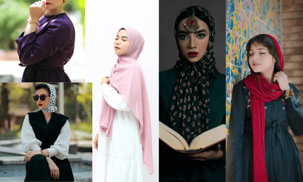 Different ways to style a maxi dress with hijab