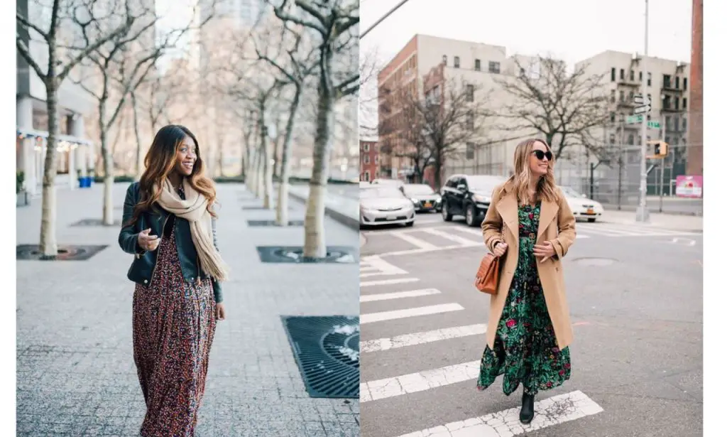 Christmas is a great time to showoff your maxi dress