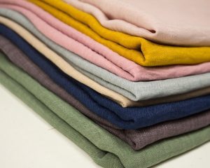 Different fabric in different colors